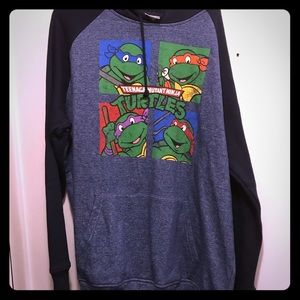 2X TMNT Blue Hoodie